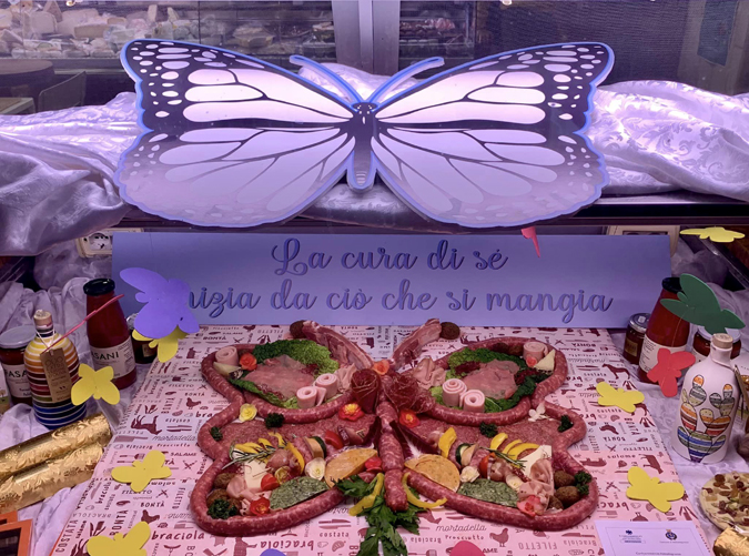 Abbiategrasso mostra concorso vetrine Gastronomia Fasani Ok