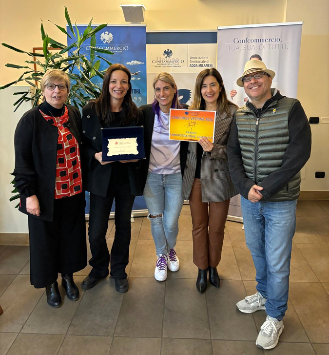 Concorso vetrine Trezzo Adda premio Comune 2