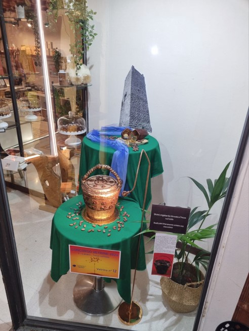 Concorso vetrine Trezzo Adda vetrina Nexo Chocolate 1a classificata giuria popolare